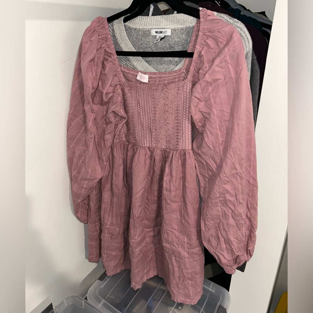 Pink Lily Mauve Dress